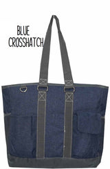 Tall Canvas Tote | Multiple Styles