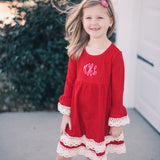 Holiday Monogrammed Dress