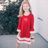 Holiday Monogrammed Dress