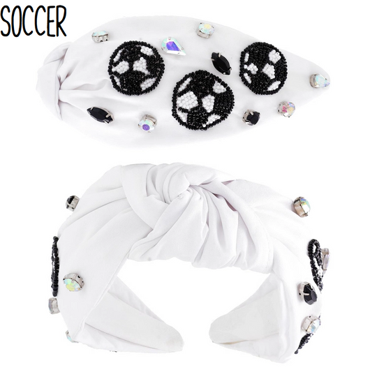 Sports Seedbead Headband | Multiple Styles