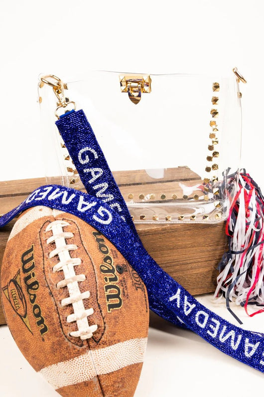 Gameday Beaded Crossbody Strap