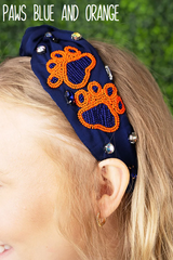 Paw Seed Bead Headband | Multiple Styles