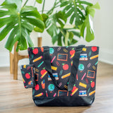 Canvas Tote with Coin Purse | Multiple Prints