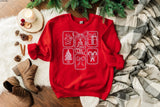 Christmas Stamps | Sweatshirt