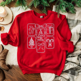 Christmas Stamps | Sweatshirt
