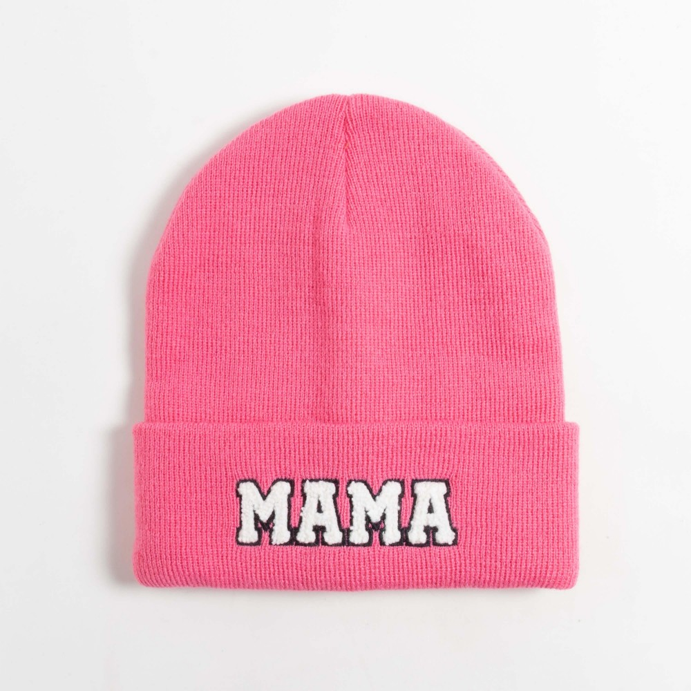 Mama Chenille Beanie Little Miss Petals Boutique