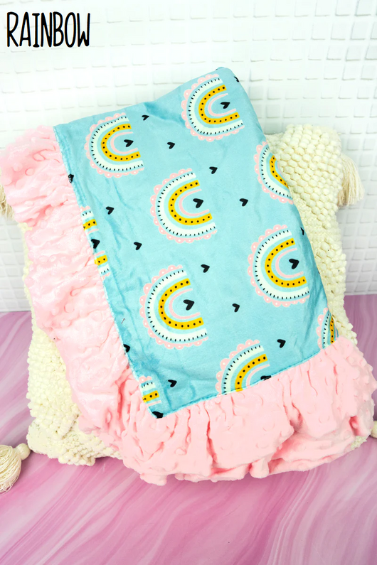 Fleece and discount minky blanket